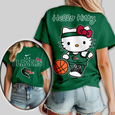 UAB Blazers | Premium NCAA Hello Kitty Basketball Women Shirt