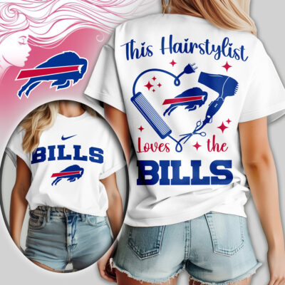 Buffalo Bills | Premium NFL Hairstylist Fan Women Shirt