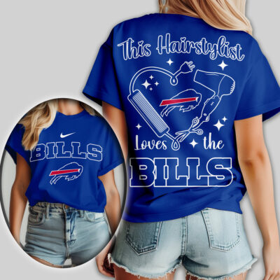 Buffalo Bills | Premium NFL Hairstylist Fan Women Shirt