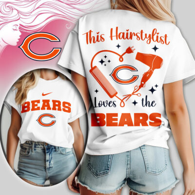 Chicago Bears | Premium NFL Hairstylist Fan Women Shirt