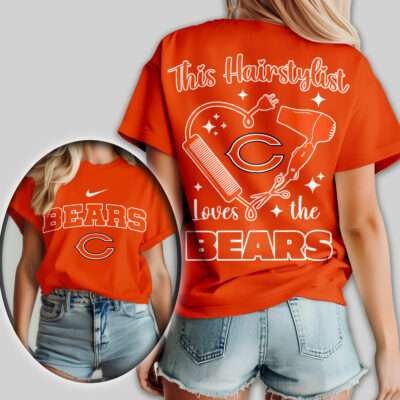 Chicago Bears | Premium NFL Hairstylist Fan Women Shirt