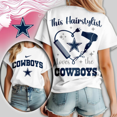 Dallas Cowboys | Premium NFL Hairstylist Fan Women Shirt