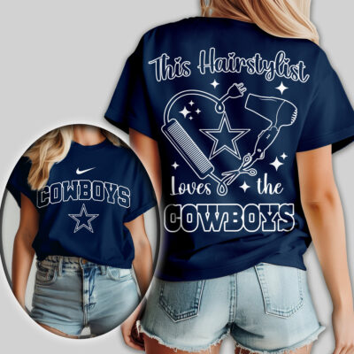 Dallas Cowboys | Premium NFL Hairstylist Fan Women Shirt