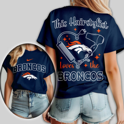 Denver Broncos | Premium NFL Hairstylist Fan Women Shirt