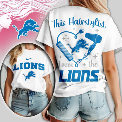 Detroit Lions | Premium NFL Hairstylist Fan Women Shirt