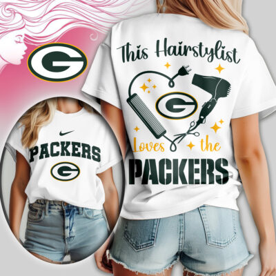 Green Bay Packers | Premium NFL Hairstylist Fan Women Shirt