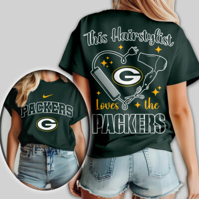 Green Bay Packers | Premium NFL Hairstylist Fan Women Shirt