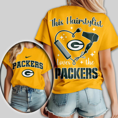 Green Bay Packers | Premium NFL Hairstylist Fan Women Shirt