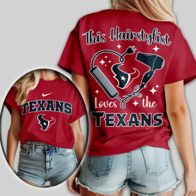 Houston Texans | Premium NFL Hairstylist Fan Women Shirt
