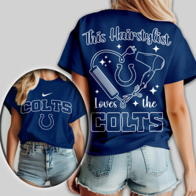 Indianapolis Colts | Premium NFL Hairstylist Fan Women Shirt