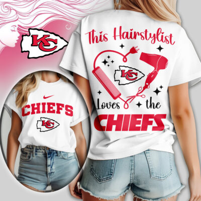 Kansas City Chiefs | Premium NFL Hairstylist Fan Women Shirt