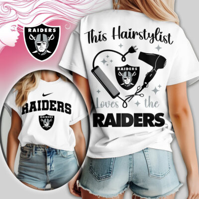 Las Vegas Raiders | Premium NFL Hairstylist Fan Women Shirt