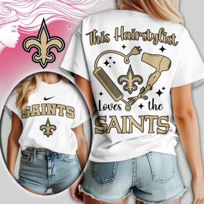 New Orleans Saints | Premium NFL Hairstylist Fan Women Shirt