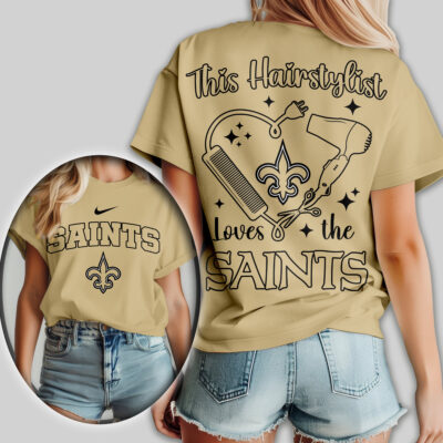New Orleans Saints | Premium NFL Hairstylist Fan Women Shirt