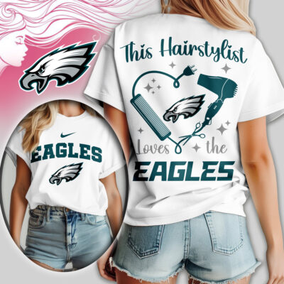 Philadelphia Eagles | Premium NFL Hairstylist Fan Women Shirt