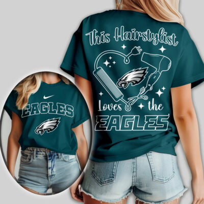 Philadelphia Eagles | Premium NFL Hairstylist Fan Women Shirt