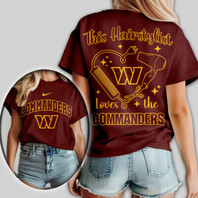 Washington Commanders | Premium NFL Hairstylist Fan Women Shirt