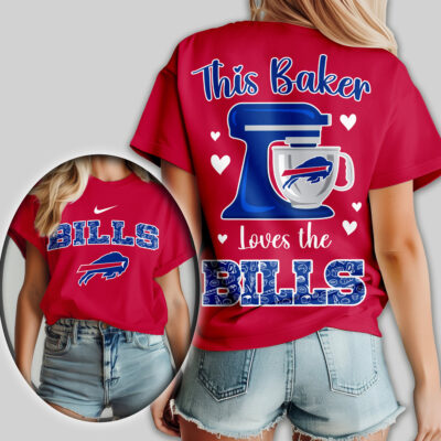 Buffalo Bills | Premium NFL Baker Fan Women Shirt