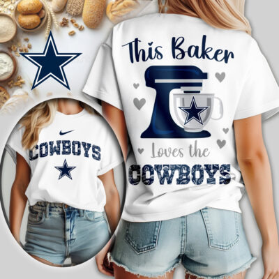Dallas Cowboys | Premium NFL Baker Fan Women Shirt