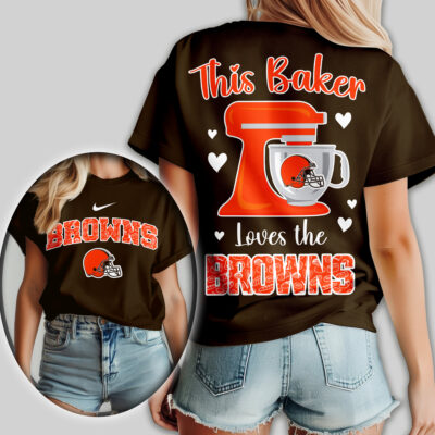 Cleveland Browns | Premium NFL Baker Fan Women Shirt