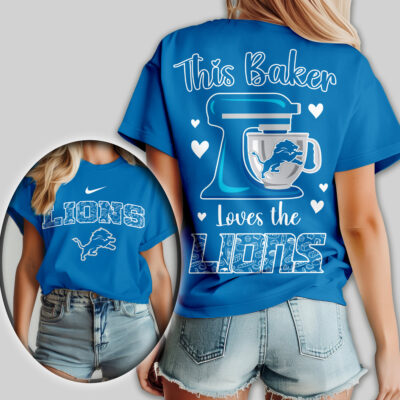 Detroit Lions | Premium NFL Baker Fan Women Shirt