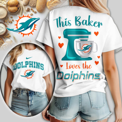 Miami Dolphins | Premium NFL Baker Fan Women Shirt