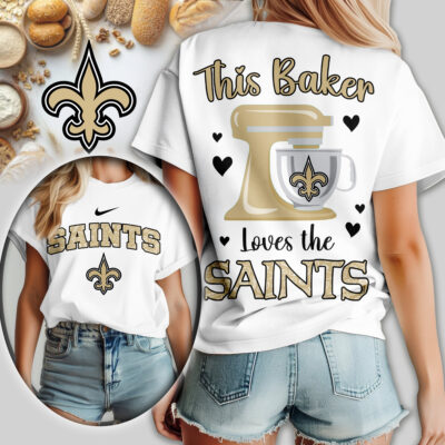 New Orleans Saints | Premium NFL Baker Fan Women Shirt