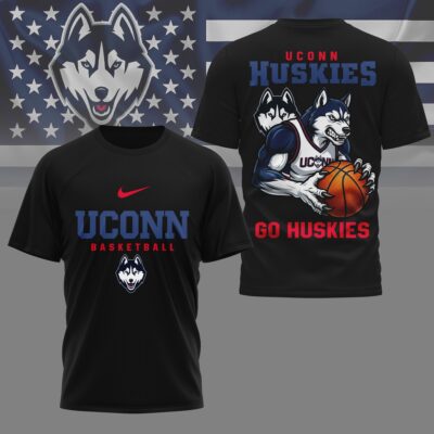 UConn Huskies | Premium NCAA GameDay Basketball 3D Shirt