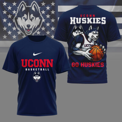 UConn Huskies | Premium NCAA GameDay Basketball 3D Shirt