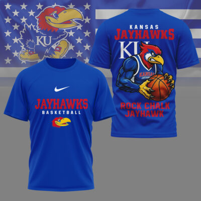 Kansas Jayhawks | Premium NCAA GameDay Basketball 3D Shirt