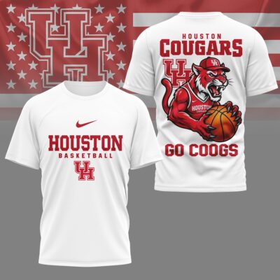 Houston Cougars | Premium NCAA GameDay Basketball 3D Shirt
