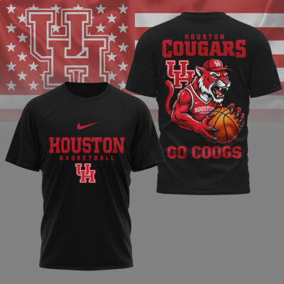 Houston Cougars | Premium NCAA GameDay Basketball 3D Shirt