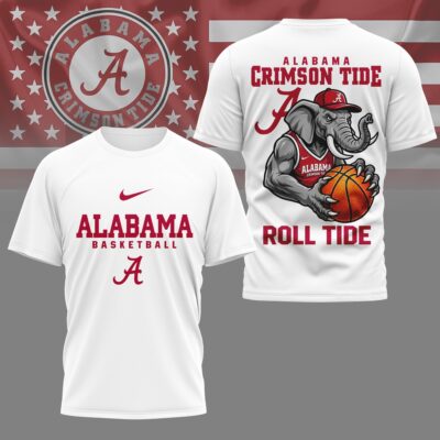 Alabama Crimson Tide | Premium NCAA GameDay Basketball 3D Shirt