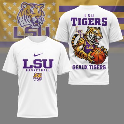 LSU Tigers | Premium NCAA GameDay Basketball 3D Shirt