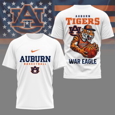 Auburn Tigers | Premium NCAA GameDay Basketball 3D Shirt