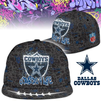 Dallas Cowboys | Premium NFL Graffiti My Team 4 Life Snapback Cap