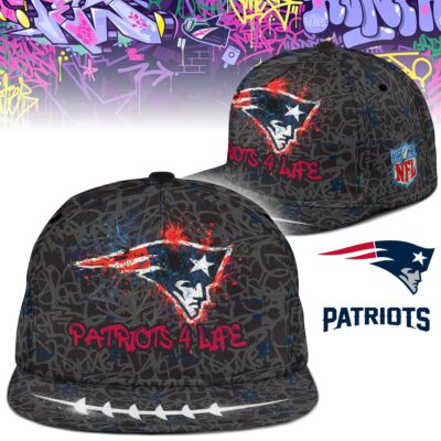 New England Patriots | Premium NFL Graffiti My Team 4 Life Snapback Cap