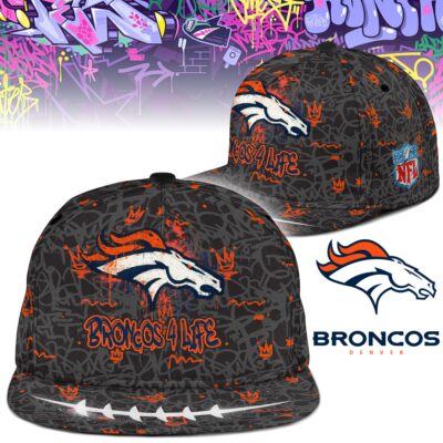 Denver Broncos | Premium NFL Graffiti My Team 4 Life Snapback Cap
