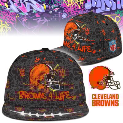 Cleveland Browns | Premium NFL Graffiti My Team 4 Life Snapback Cap