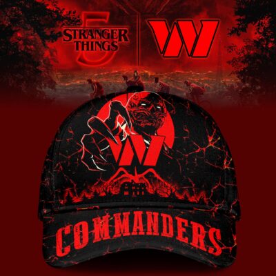 Washington Commanders | Premium NFL Stranger Things Classic Cap