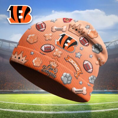 Cincinnati Bengals | Premium NFL Crown Beanie Hat