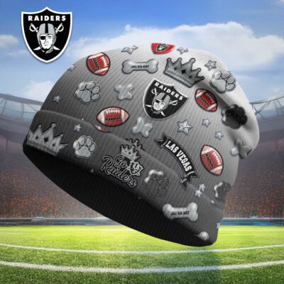 Las Vegas Raiders | Premium NFL Crown Beanie Hat