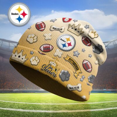 Pittsburgh Steelers | Premium NFL Crown Beanie Hat