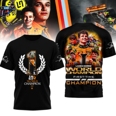 Lando Norris | Premium F1 World Champion 3D Shirt