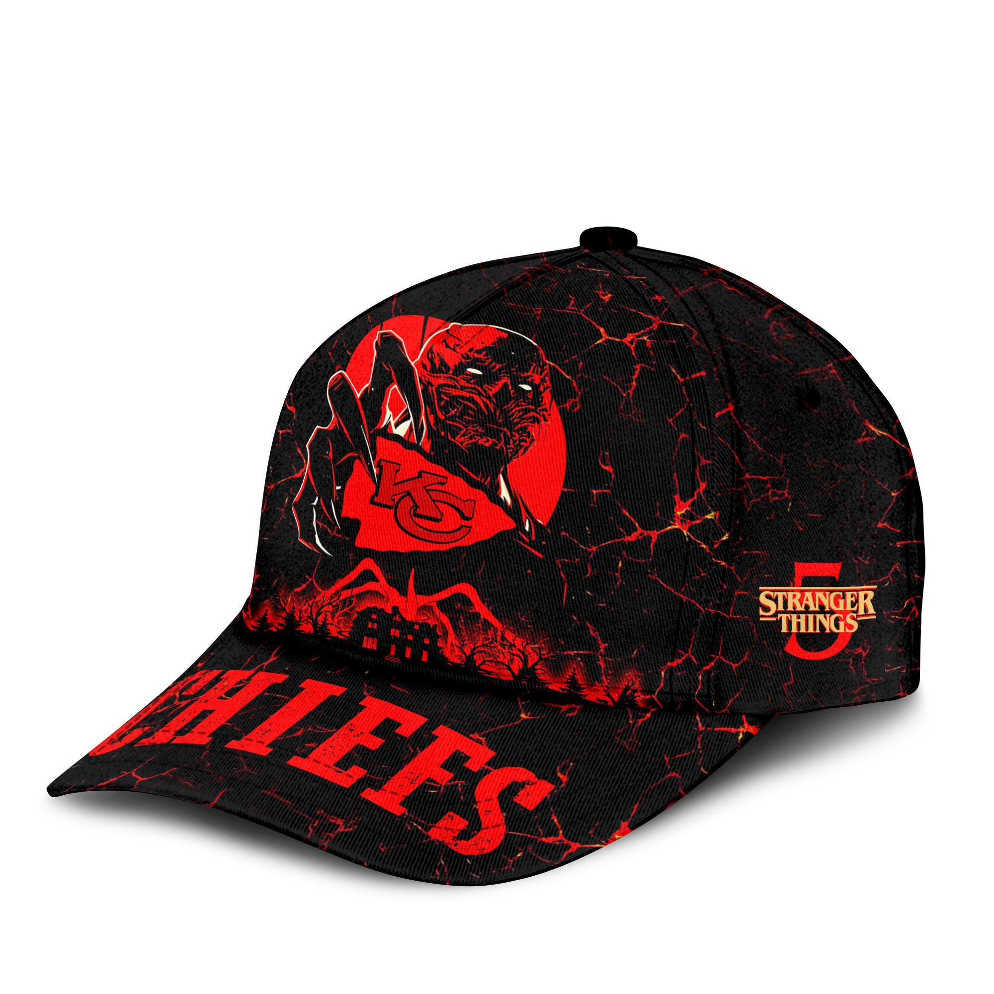 Kansas City Chiefs | Premium NFL Stranger Things Classic Cap - Image 4