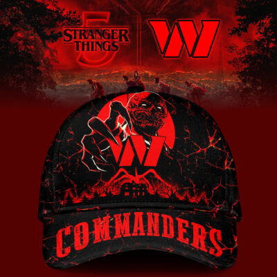 Washington Commanders | Premium NFL Stranger Things Classic Cap