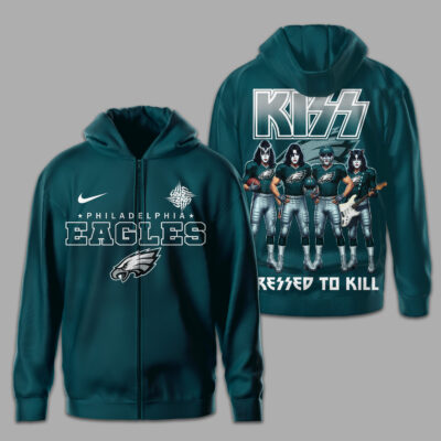 Philadelphia Eagles | Premium NFL Dressed to Kill Kiss Band 3D Shirt