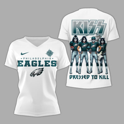 Philadelphia Eagles | Premium NFL Dressed to Kill Kiss Band 3D Shirt