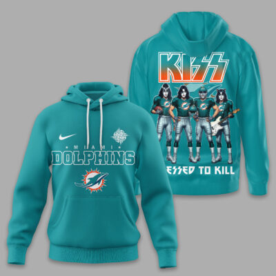 Miami Dolphins | Premium NFL Dressed to Kill Kiss Band 3D Shirt