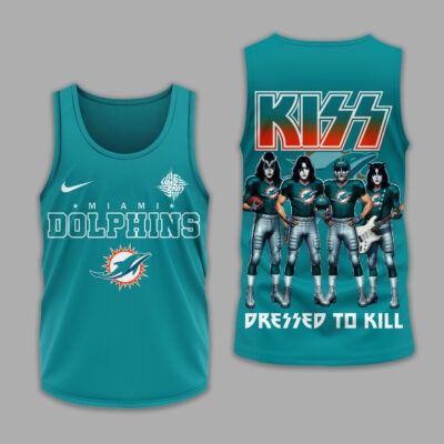 Miami Dolphins | Premium NFL Dressed to Kill Kiss Band 3D Shirt